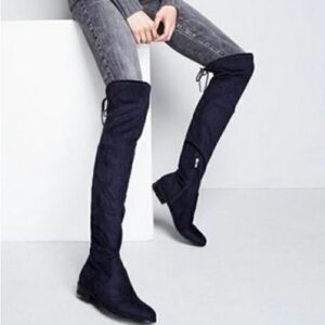 Marc fFisher over knee faux  suede boots . Size 7